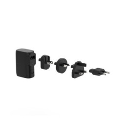 Belkin chargeur secteur 25W USB-C et USB-A avec Batterie externe 5K intégré (Noir)