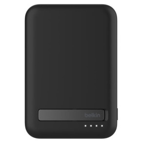 Belkin Batterie Externe Magnétique 10K avec Qi2 et Fonction Stand (Noir)