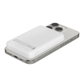 Belkin Batterie Externe Magnétique 8K avec Qi2 et Fonction Stand (Blanc) — image 4