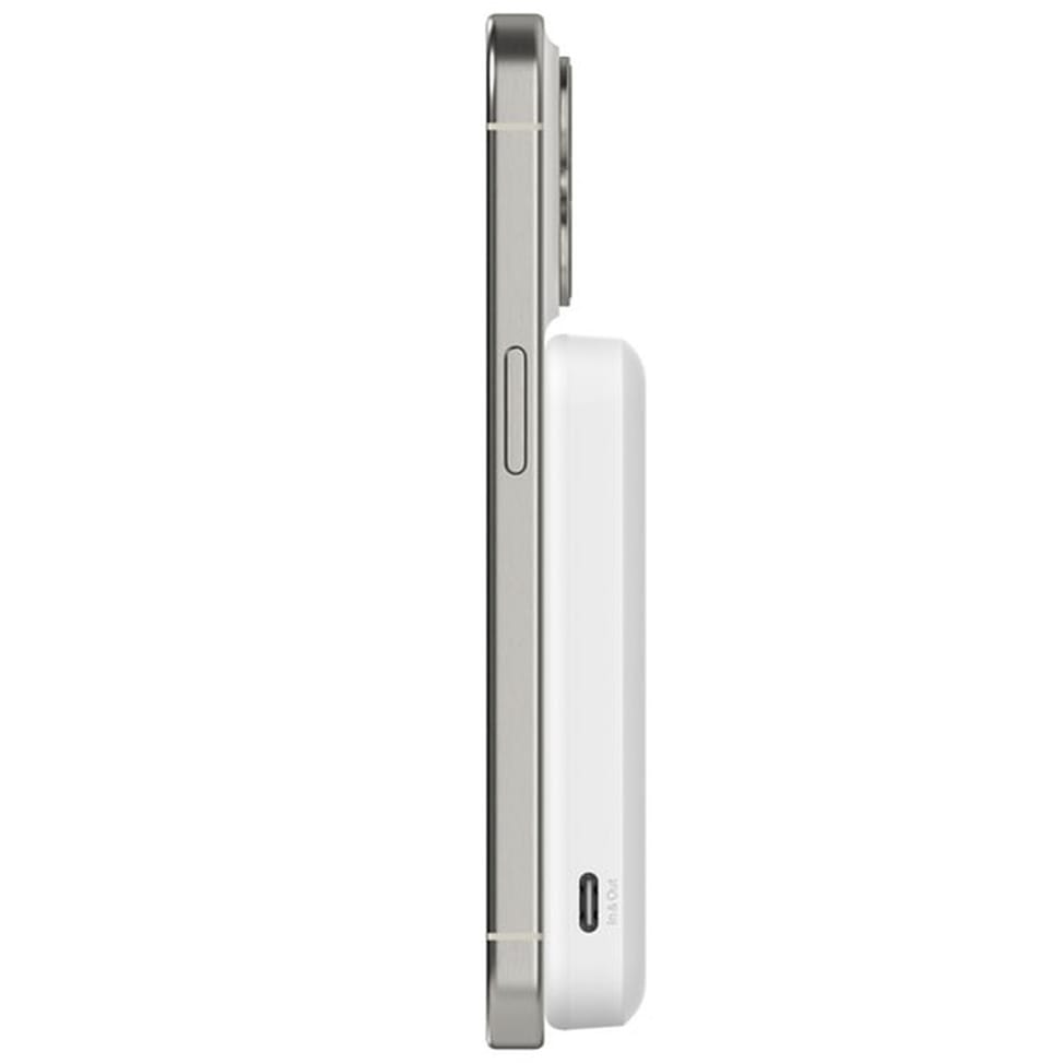 Belkin Batterie Externe Magnétique 8K avec Qi2 et Fonction Stand (Blanc) — image 5