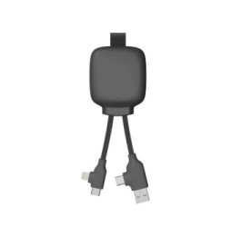XOOPAR Powerbank avec Câble Multiconnecteur 3000mAh Noir