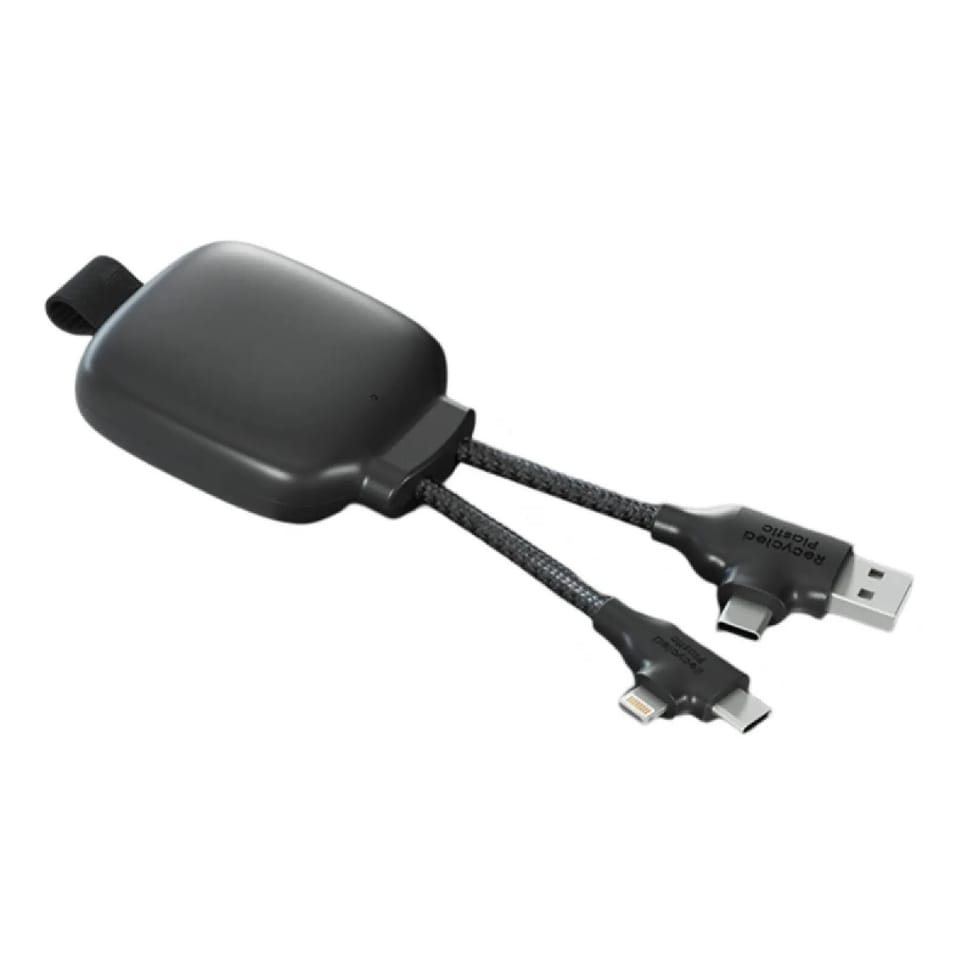 XOOPAR Powerbank avec Câble Multiconnecteur 3000mAh Noir — image 3