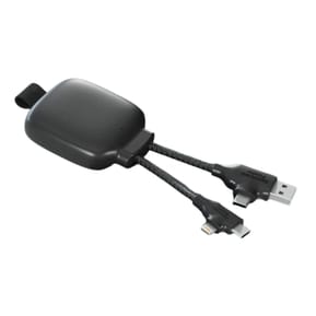 XOOPAR Powerbank avec Câble Multiconnecteur 3000mAh Noir — image 3