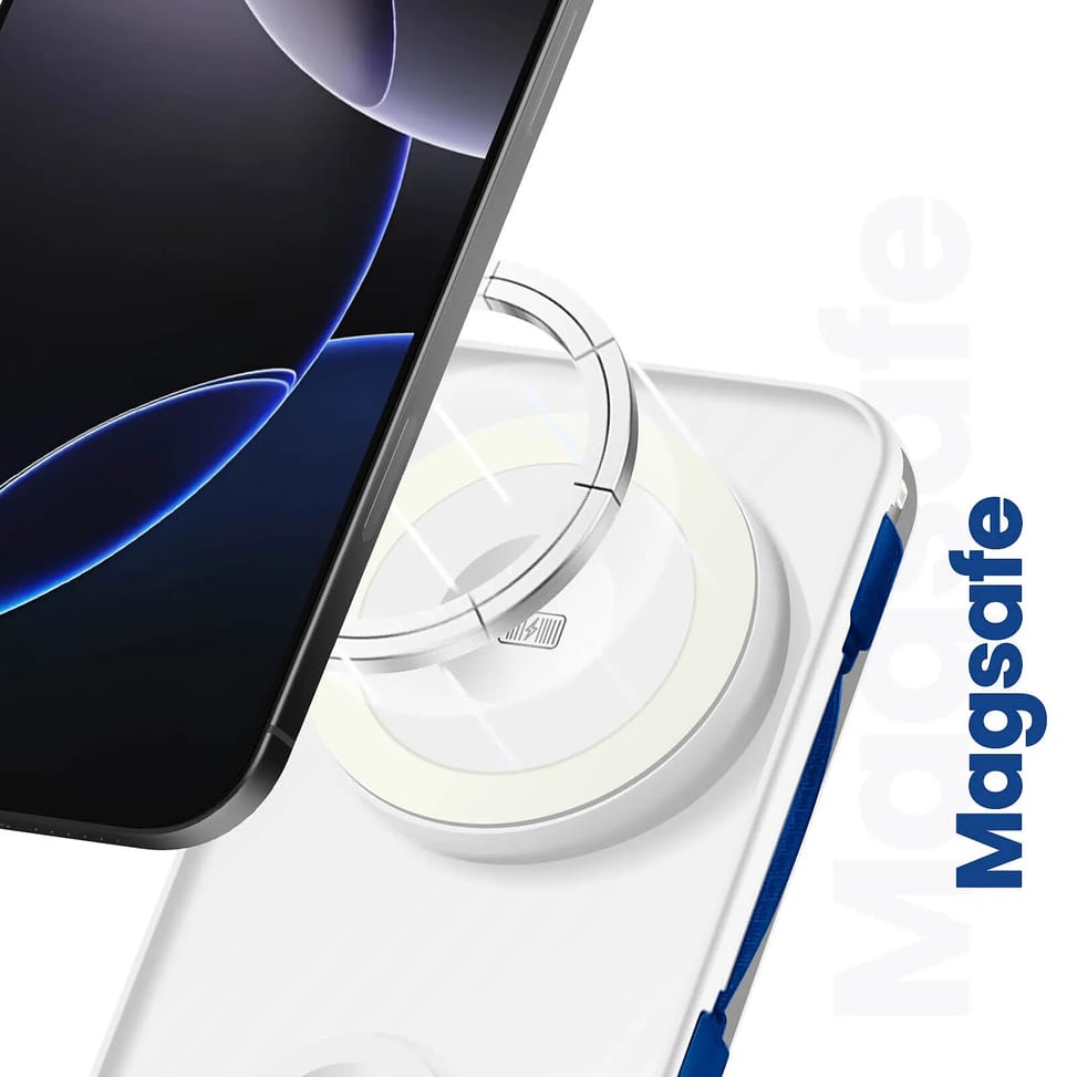 3mk Chargeur de Secours MagSafe 10000 mAh avec Câble Lightning et USB C Blanc — image 4