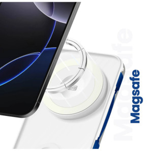 3mk Chargeur de Secours MagSafe 10000 mAh avec Câble Lightning et USB C Blanc
