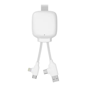 XOOPAR Powerbank avec Câble Multiconnecteur 3000mAh Blanc
