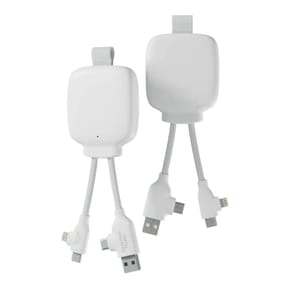 XOOPAR Powerbank avec Câble Multiconnecteur 3000mAh Blanc — image 2