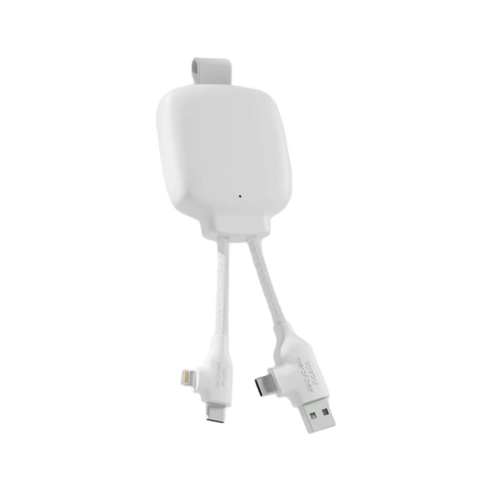 XOOPAR Powerbank avec Câble Multiconnecteur 3000mAh Blanc — image 3