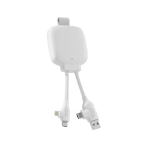 XOOPAR Powerbank avec Câble Multiconnecteur 3000mAh Blanc — image 3