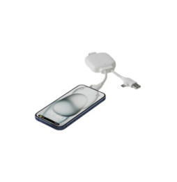 XOOPAR Powerbank avec Câble Multiconnecteur 3000mAh Blanc