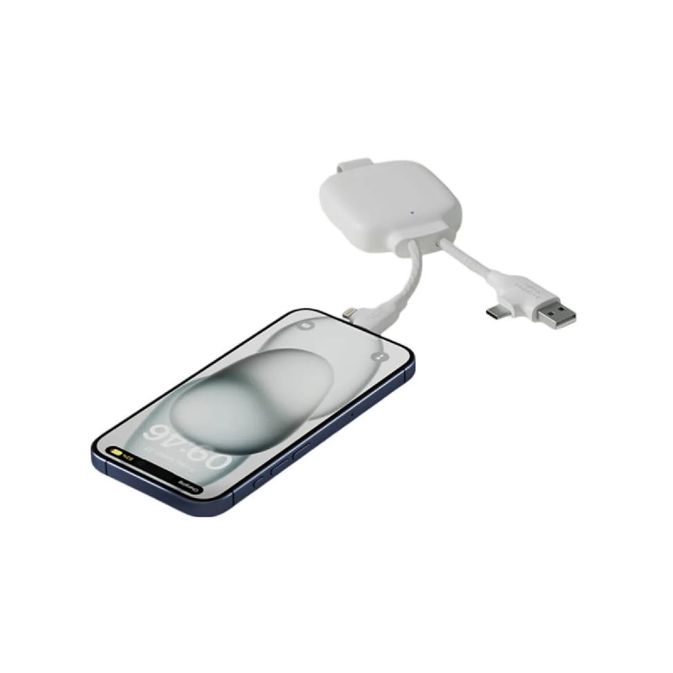 XOOPAR Powerbank avec Câble Multiconnecteur 3000mAh Blanc — image 4
