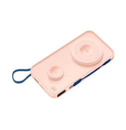 3mk Chargeur de Secours MagSafe 10000 mAh avec Câble Lightning et USB C Rose