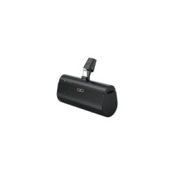 Force Power Powerbank 5000 mAh PD 20W avec Connecteur USB-C Intégré et Indicateurs LED Noir