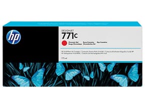 HP 771C Rouge Chromatique - Cartouche d'encre HP d'origine (B6Y08A)