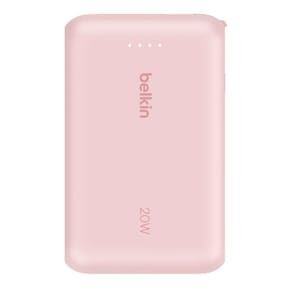 Belkin Batterie externe 10K 20W avec câble USB-C intégré (Rose) — image 4
