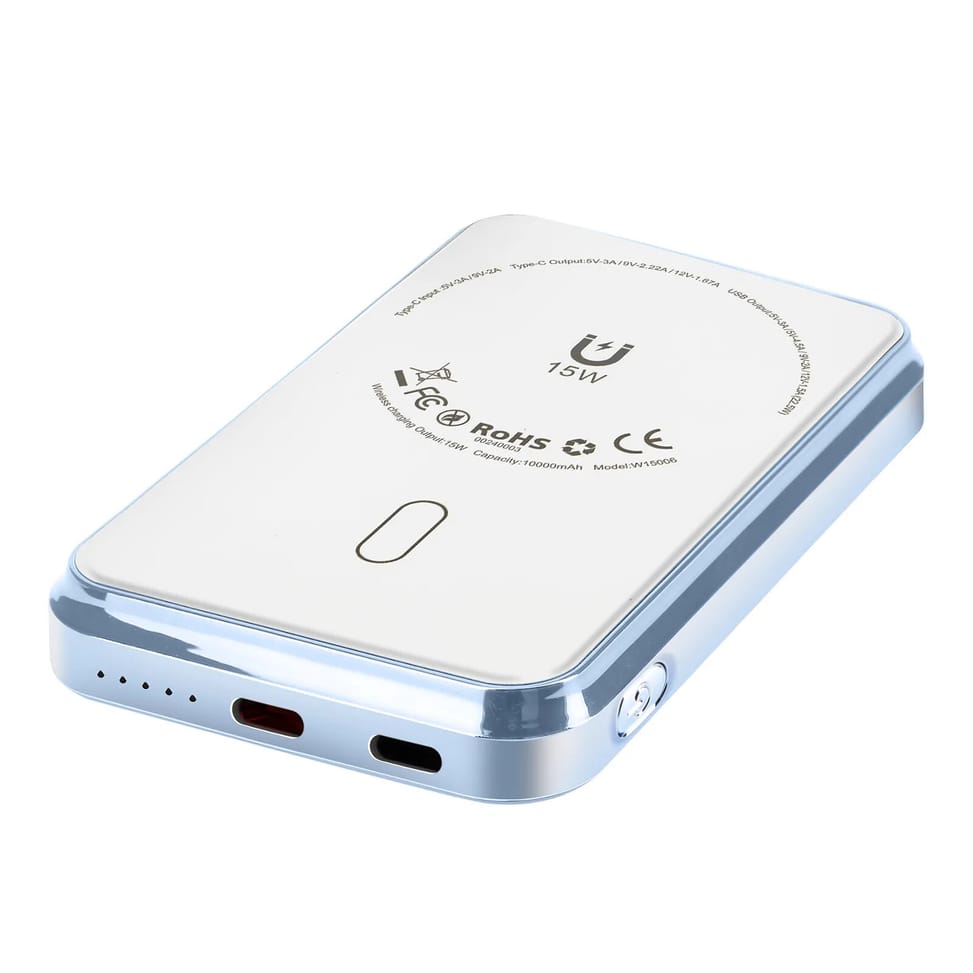 LinQ Batterie de Secours MagSafe 5000 mAh 15W Compact Blanc — image 2