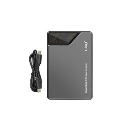LinQ Batterie Externe iPhone MagSafe 15000mAh + USB-C 20W + USB 22.5W Noir