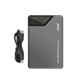 LinQ Batterie Externe iPhone MagSafe 15000mAh + USB-C 20W + USB 22.5W Noir