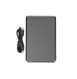 LinQ Batterie Externe iPhone MagSafe 8000mAh + USB-C 20W avec Câble USB-C Gris