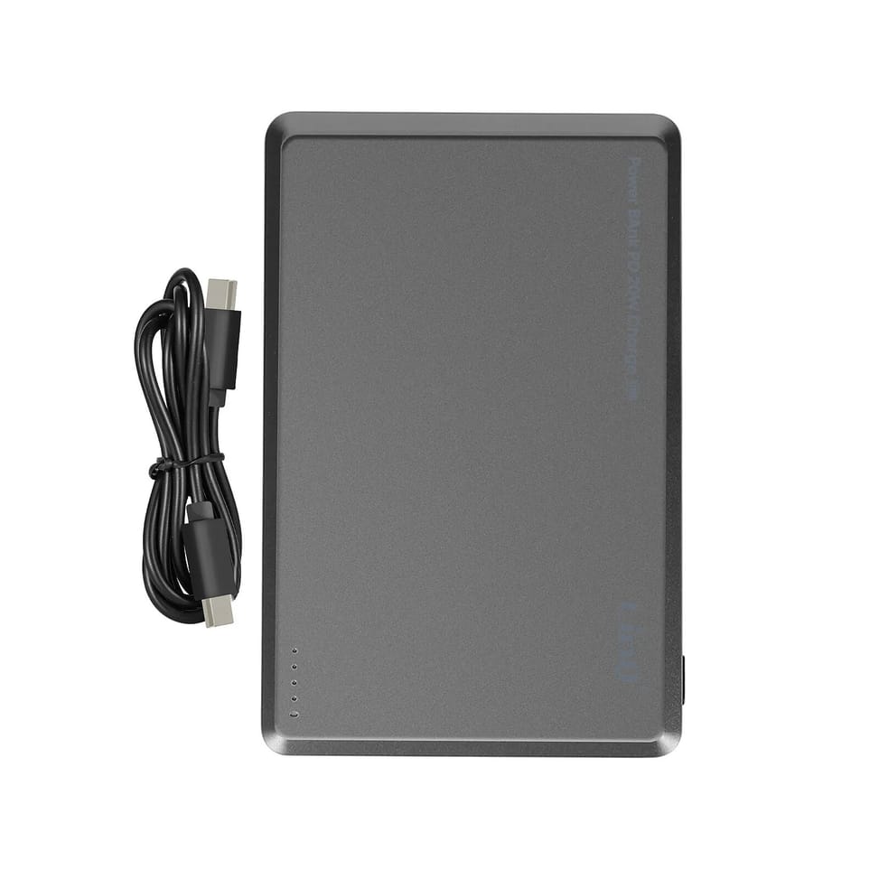 LinQ Batterie Externe iPhone MagSafe 8000mAh + USB-C 20W avec Câble USB-C Gris — image 5