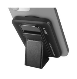 LinQ Batterie Externe iPhone MagSafe 5000mAh avec USB-C 20W Support Vidéo Noir