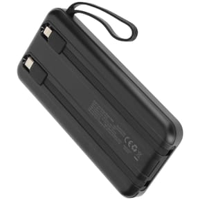 LinQ Batterie de Secours 10000 mAh avec Câbles Lightning et USB type C Noir — image 2
