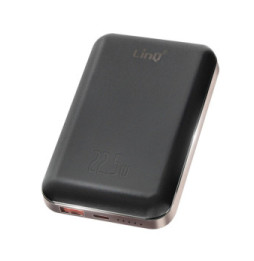 LinQ Batterie Externe 15W MagSafe 10000 mAh Power Delivery 20W Noir