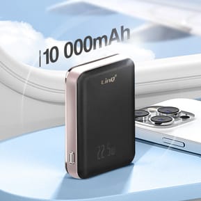 LinQ Batterie Externe 15W MagSafe 10000 mAh Power Delivery 20W Noir — image 4