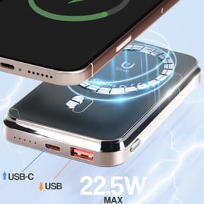 LinQ Batterie Externe 15W MagSafe 10000 mAh Power Delivery 20W Noir — image 5