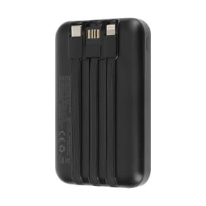 LinQ Batterie Externe 10000mAh + Câbles Lightning - USB C et USB Noir — image 2