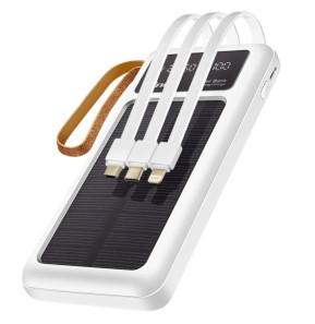 LinQ Batterie Externe Solaire 15000mAh avec...
