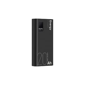 OBAL:ME Powerbank 20000mAh EnergyPulse USB-A/USB-C PD 22,5W avec Affichage Numérique Noir — image 3