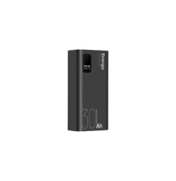 OBAL:ME Powerbank 30000mAh EnergyPulse USB-A/USB-C PD 22,5W avec Affichage Numérique Noir