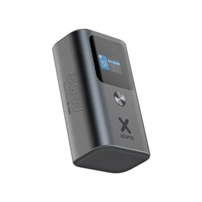 Xtorm Powerbank 10 000 mAh USB-A/2 USB-C Modèle Nova Mini PD 30W avec Écran LCD Gris
