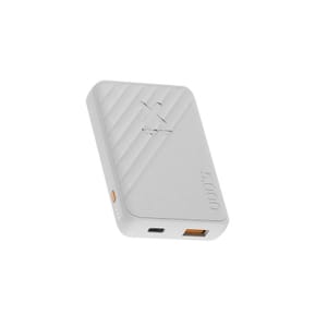 Xtorm Powerbank 5 000mAh USB-A/USB-C Modèle GO2 FastCharge 12W Compact Blanc