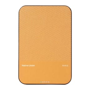 Native Union Batterie Externe 5000mAh Magnétique MagSafe & Qi2 Jaune