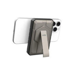 UAG Batterie Externe Magnétique 10000mAh 20W IPX6 Rugged avec Support Gris
