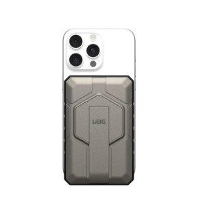 UAG Batterie Externe Magnétique 10000mAh 20W IPX6 Rugged avec Support Gris