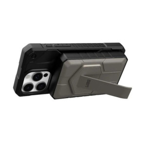 UAG Batterie Externe Magnétique 10000mAh 20W IPX6 Rugged avec Support Gris