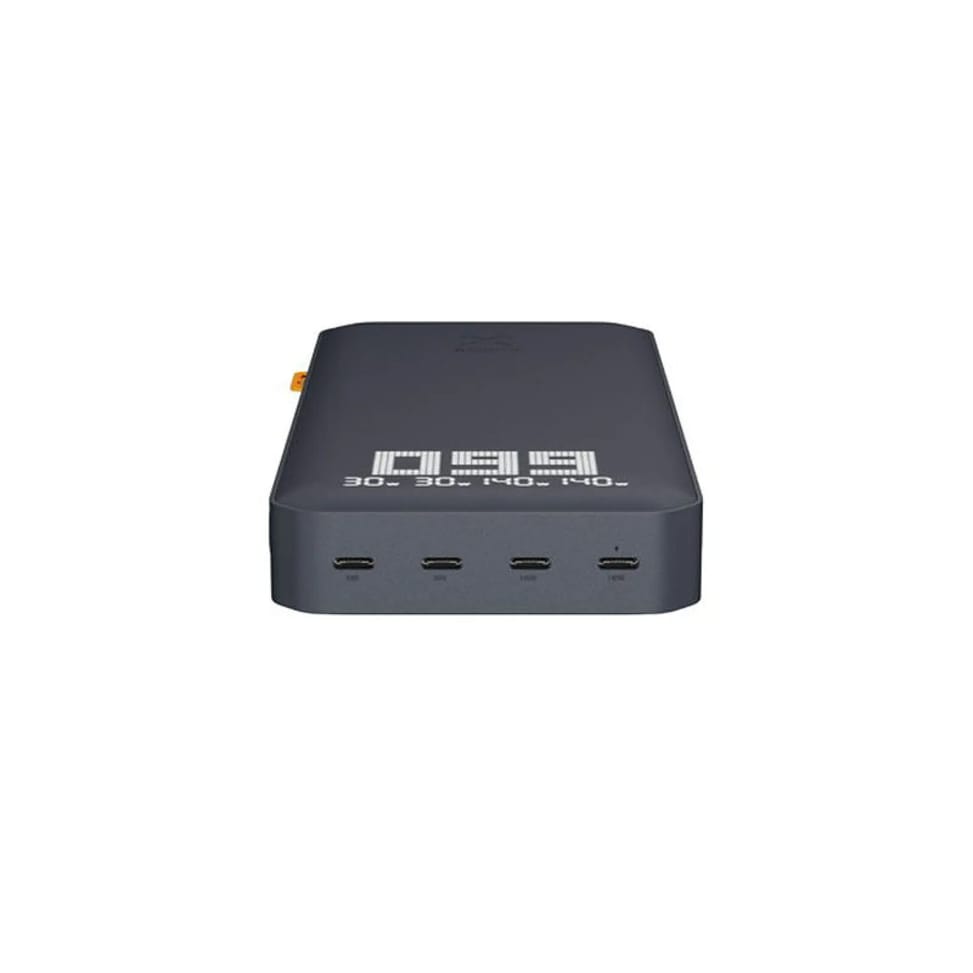 Xtorm Powerbank 27 000 mAh 4 USB-C Modèle Titan Ultra PD 200W avec Affichage LED Gris — image 2