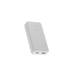 Xtorm Powerbank 20 000mAh USB-A/USB-C Modèle Go2 FastCharge 15W Compact Blanc