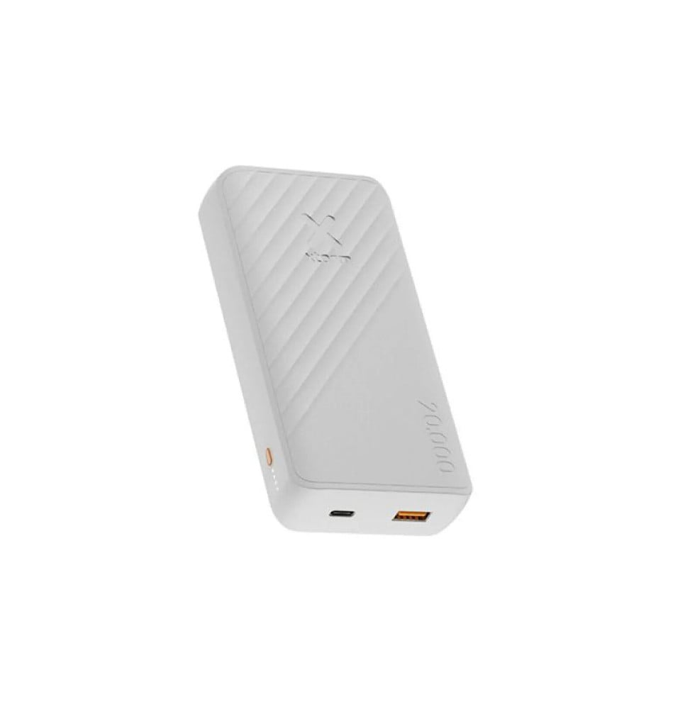 Xtorm Powerbank 20 000mAh USB-A/USB-C Modèle Go2 FastCharge 15W Compact Blanc