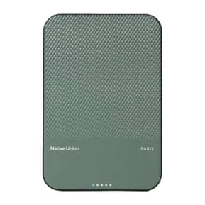 Native Union Batterie Externe 5000mAh Magnétique MagSafe & Qi2 Vert