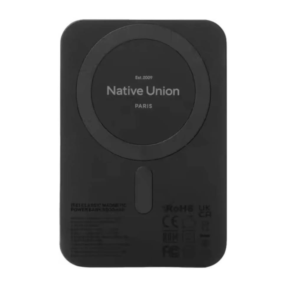 Native Union Batterie Externe 5000mAh Magnétique MagSafe & Qi2 Vert — image 2