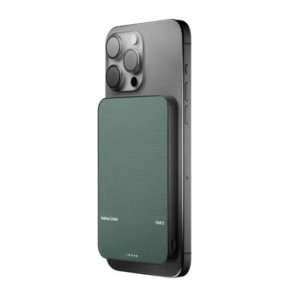 Native Union Batterie Externe 5000mAh Magnétique MagSafe & Qi2 Vert
