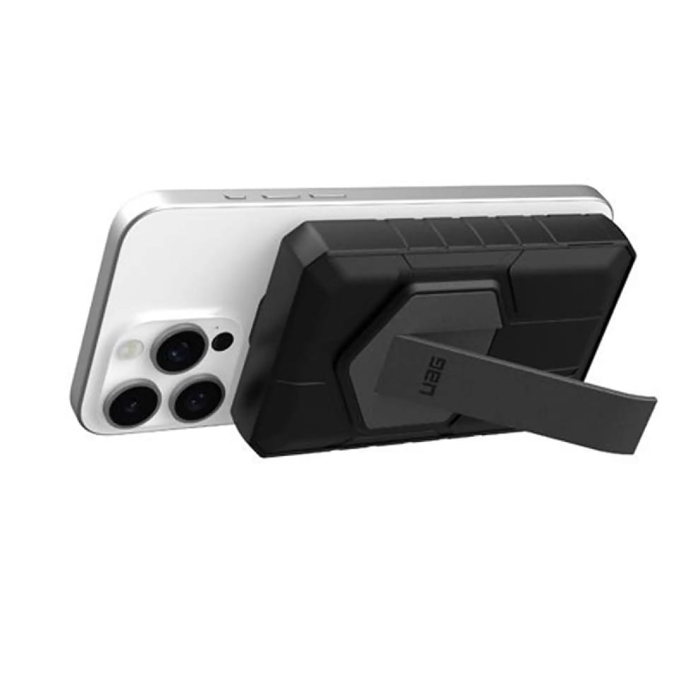 UAG Batterie Externe Magnétique 10000mAh 20W IPX6 Rugged avec Support Noir — image 4