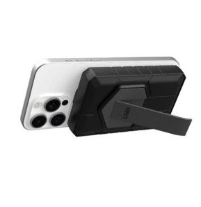 UAG Batterie Externe Magnétique 10000mAh 20W IPX6 Rugged avec Support Noir
