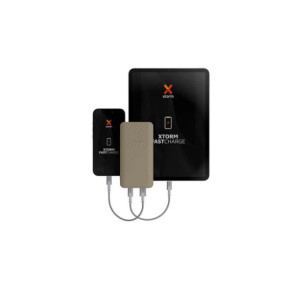 Xtorm Powerbank 20 000mAh USB-A/USB-C Modèle Go2 FastCharge 15W Compact Beige