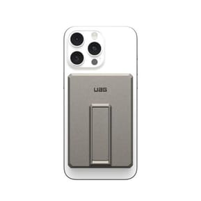 UAG Batterie Externe Magnétique 5000mAh 20W Ultra-fine avec Support Argent — image 3