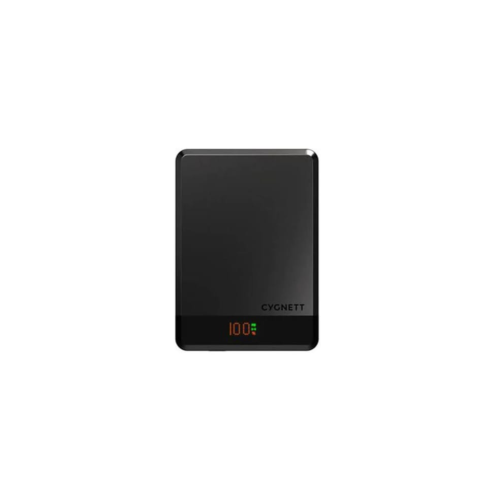 CYGNETT Powerbank 10 000mAh Sans Fil Fixation Magnétique Modèle MagSlim Ultra-Compact Noir — image 3